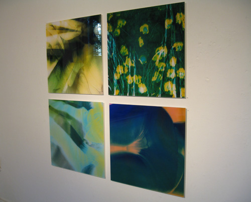 Videostills auf Acrylplatten. 2007